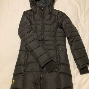 Lole black winter puffer jacket